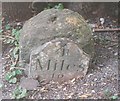 ST3539 : Old Milestone by the A39, Bath Road by JR Dowding