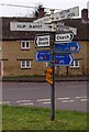 Old Direction Sign - Signpost by the B4027, Bletchingdon