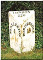 Old Milepost by the A167, Boroughbridge Road, Romanby