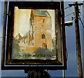 Church House Inn name sign , Bedwas