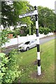 Old Direction Sign - Signpost by the A551, Barnston Road, Heswall