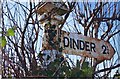 Old Direction Sign - Signpost by Crapnell Lane, Croscombe Parish