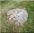 SE1051 : Old Boundary Marker by Delves Ridge, Middleton Moor by Milestone Society