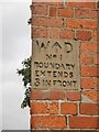 Old Boundary Marker by the B1398, Burton Road, Lincoln Parish