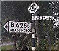 Old Direction Sign - Signpost by the B6265, Cracoe Parish