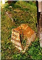 Old Milepost by the A52, Froghall Bridge, Kingsley Parish