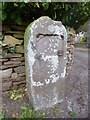 Old Milestone by the former B4427, Mapstone Close, Hambrook