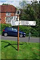 Old Direction Sign - Signpost in Chiddingstone Hoath