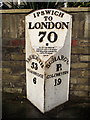 Old Milestone by the A1214, Woodbridge Road, Ipswich