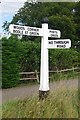 Old Direction Sign - Signpost by Farthing Lane, Ashburnham Parish