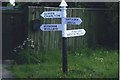 Old Direction Sign - Signpost by Queen Charlton Road, Whitchurch