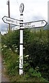 Old Direction Sign - Signpost by Bourne Road, opposite Shepherds Road, Bartley