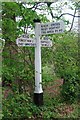 Old Direction Sign - Signpost by the B2110, Shepherds Hill, Hartfield Parish