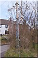 Old Direction Sign - Signpost in Lower Rudge, Beckington Parish