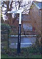 Old Direction Sign - Signpost by the B3130, Church Road in Winford