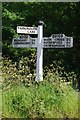 Old Direction Sign - Signpost by the B2100, Wadhurst Road, Wadhurst Parish