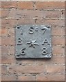 TQ3381 : Old Boundary Marker by Jewry Street, City of London Parish by Milestone Society