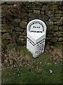 Old Milestone by the A670, Standedge Road, Diggle, Saddleworth Parish