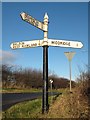 Old Direction Sign - Signpost by Middridge Lane, Shildon