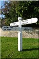 Old Direction Sign - Signpost by Wakerley Road, Barrowden Parish