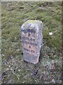 NY8812 : Old Milestone, A66, Stainmore Summit, Beldon Moss by Mike Rayner