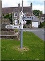 Direction Sign - Signpost on The Street in Ubley