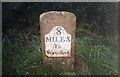 Old Milestone by the B3190, near Rodborough Gate Farm, Brompton Regis Parish