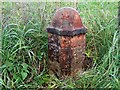 Old Milepost by the A6 west of Thrimby