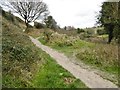 Corfe Castle, bridleway junction