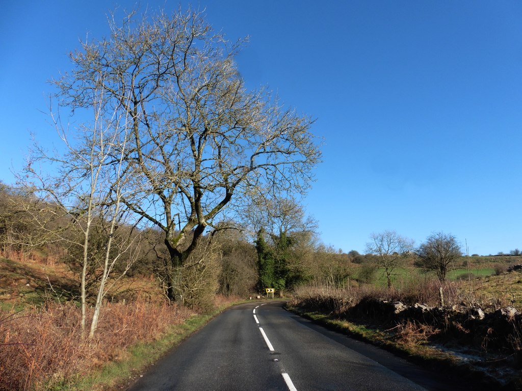 The B3135 To Shepton Mallet © Roger Cornfoot Cc By Sa20 Geograph Britain And Ireland