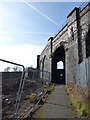 Path under the Holbeck High Line