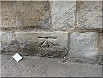 SE3171 : OS Bolt Benchmark, Market Place, Ripon by Stephen Armstrong