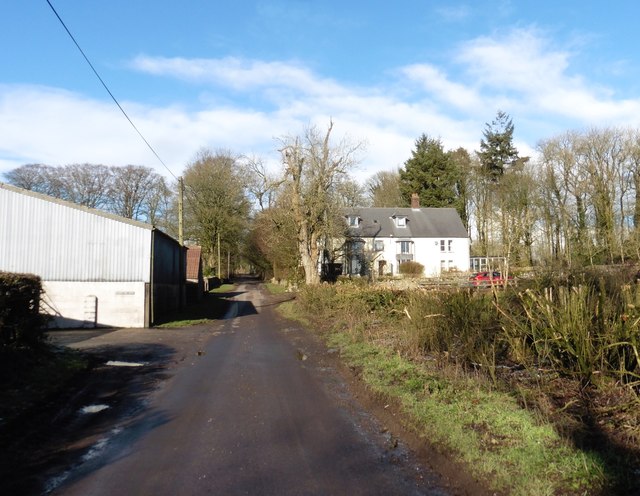 Approaching Priddy Hill Farm © Roger Cornfoot :: Geograph Britain and ...