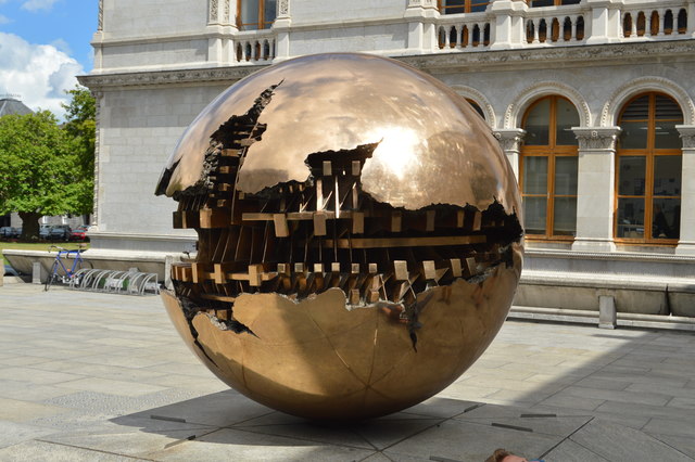 Trinity College Dublin - sphere within a... © N Chadwick ...