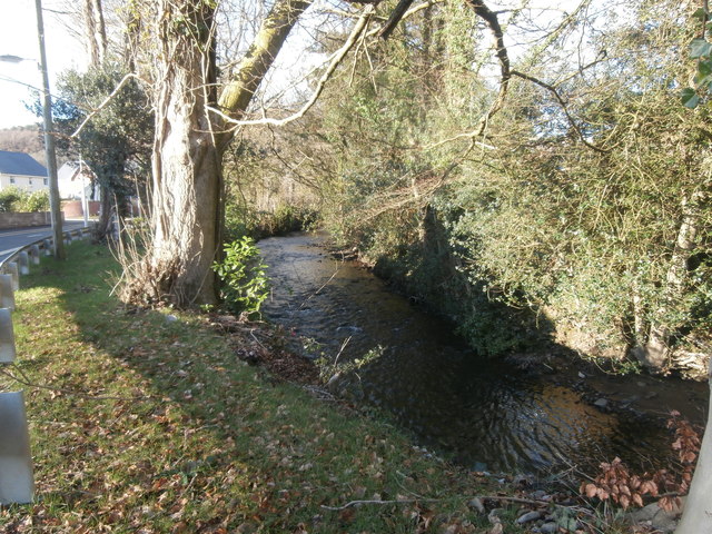 The River Ely, near Lanelay Hall