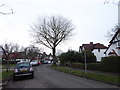 Looking east-northeast in Village Way