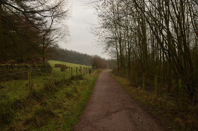 The Perimeter Trail at Carsington Reservoir, Derbyshire, UK