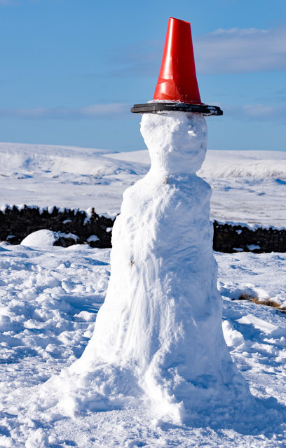 The Shap Snowperson - February 2019