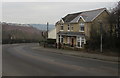 Semis at a bend in Penallta Road