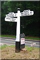 Old Direction Sign - Signpost by the A267, Mayfield Parish