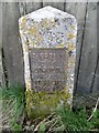 Old Boundary Marker by Maiden Castle Road, Winterbourne Monkton Parish