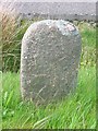 Old Milestone by the A857, Lower Barvas, Barvas Parish