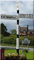 Old Direction Sign - Signpost by the A513, Burton Road, Elford