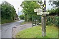 Old Direction Sign - Signpost by Chapel Amble, St Kew Parish