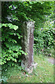 Old Wayside Cross - moved, in Germansweek Parish