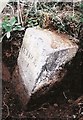 Old Milestone north west of Town Yetholm, Yetholm Parish