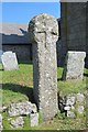 Old Wayside Cross - moved, by the A30, Sennen Parish