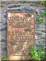 Old Milepost by the B833, Shore Road, Rosneath, Rosneath Parish