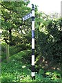 Old Direction Sign - Signpost by Gipsy Corner, Benty Heath Lane, Neston Parish