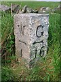 Old Milestone by the B733, east of Farina Mill, Wigtown Parish